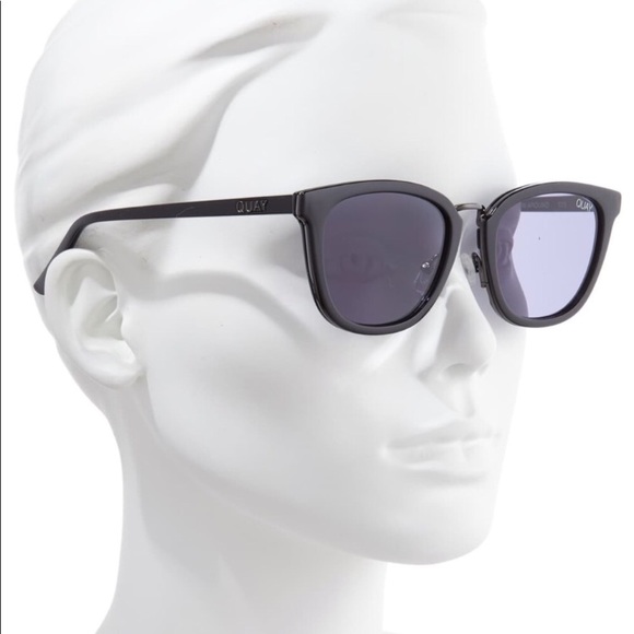 Quay Run Around Black Smoke Sunglasses - Picture 5 of 5